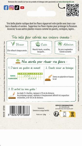 Fleurs - Gaillarde Grandes Fleurs - MEDIA_PACKAGING_VERSO